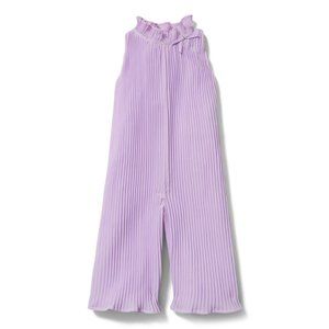 Janie and Jack | Pleated Jumpsuit, Lavender
